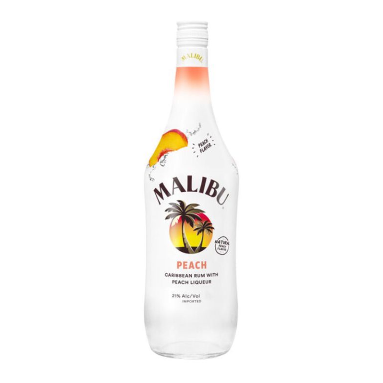 Malibu Peach, 750 ml product packaging