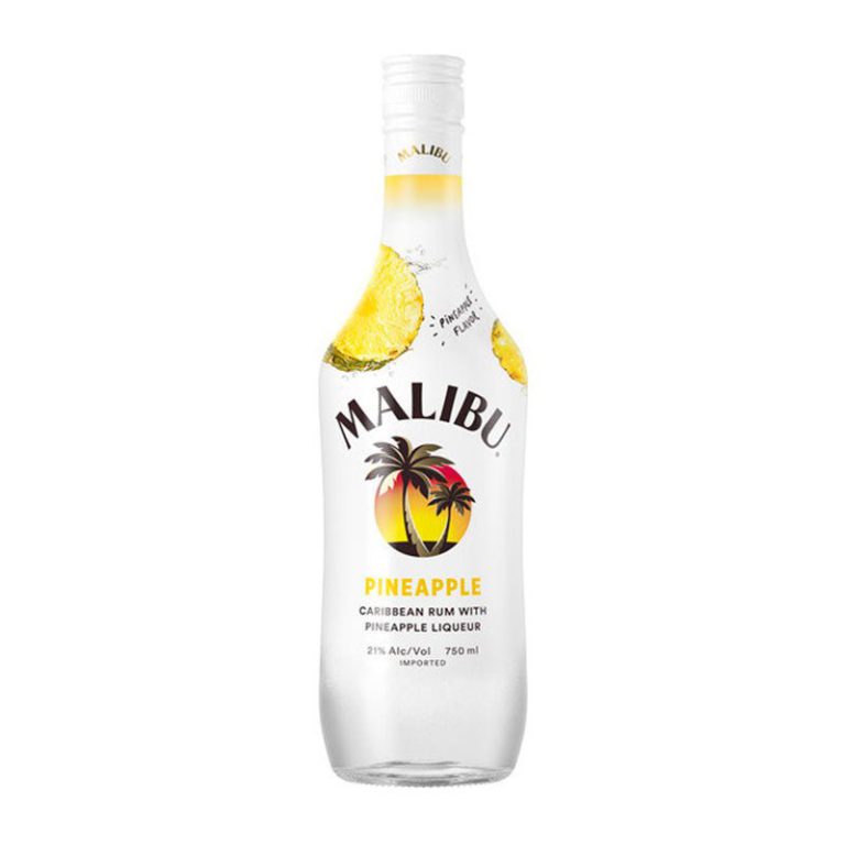 Malibu Pineapple, 750 ml product packaging