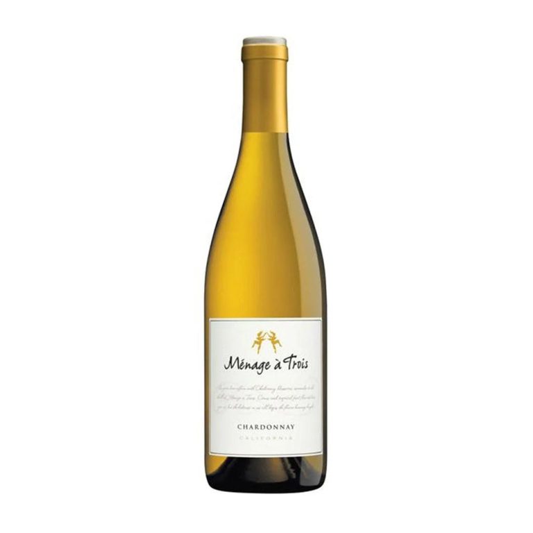 Ménage à Trois Chardonnay, 750 ml product packaging