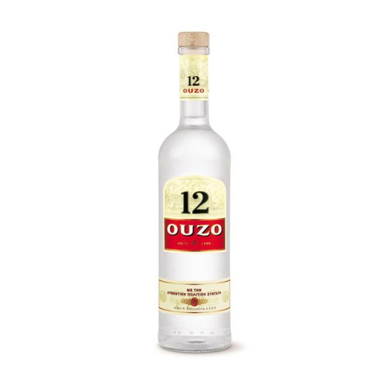 Ouzo #12, 750 ml product packaging