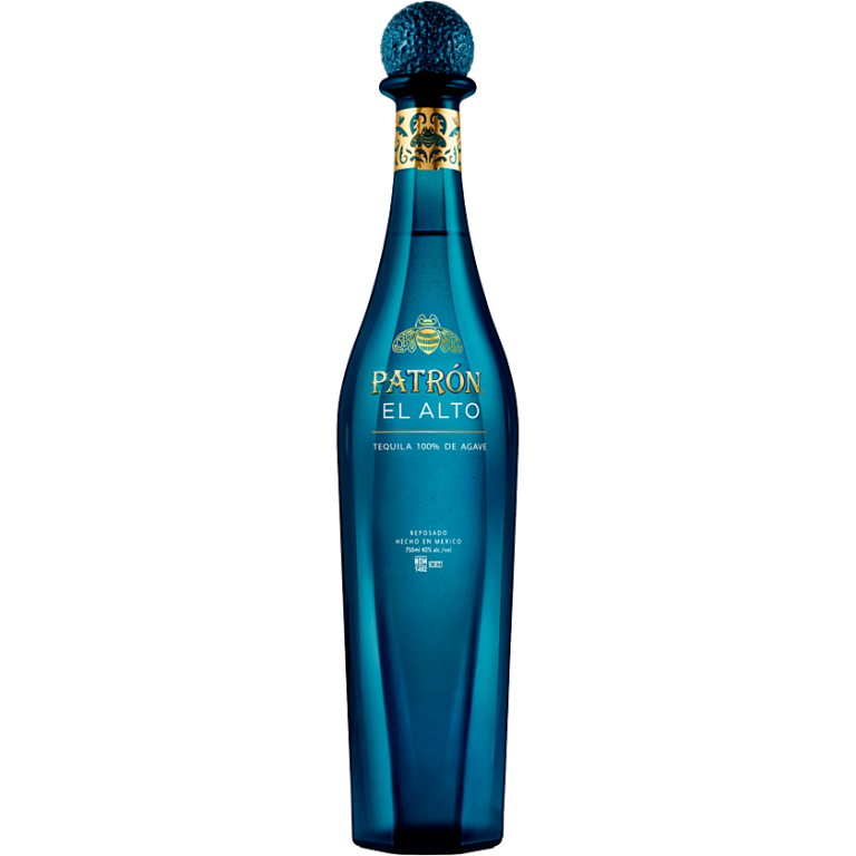 Patrón El Alto Tequila, 750 ml package