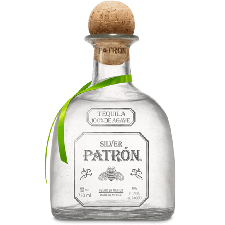 Patrón Silver Tequila, 750 ml package