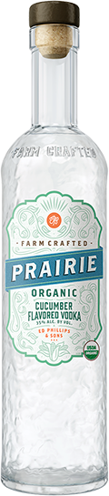 Prairie Organic Cucumber Vodka, 750 ml package