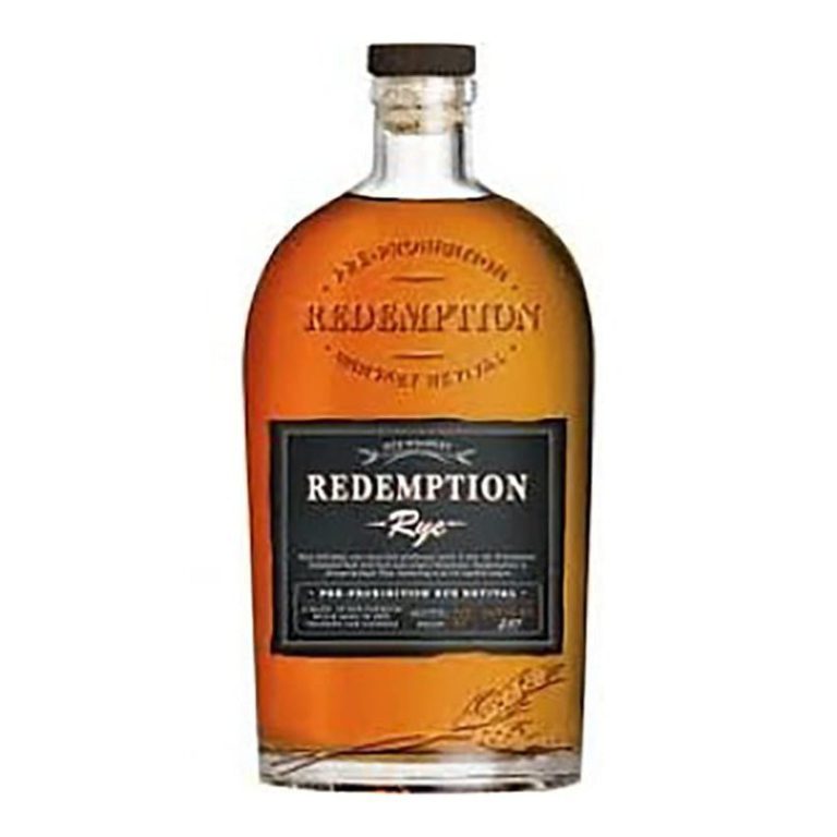 Redemption Rye, 750 ml product packaging