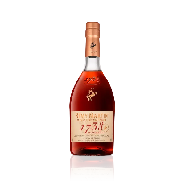 Rémy Martin 1738 Accord Royal Cognac, 750 ml package