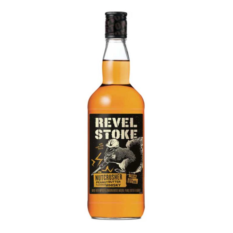 Revel Stoke Peanut Butter Whiskey, 750 ml product packaging