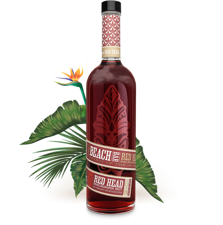 Sammy's Beach Bar Red Head Macadamia Nut Flavored Rum, 750 ml package