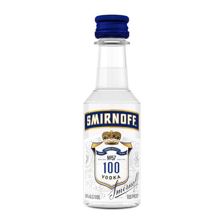 Smirnoff 100 Proof, 50 ml, Single package