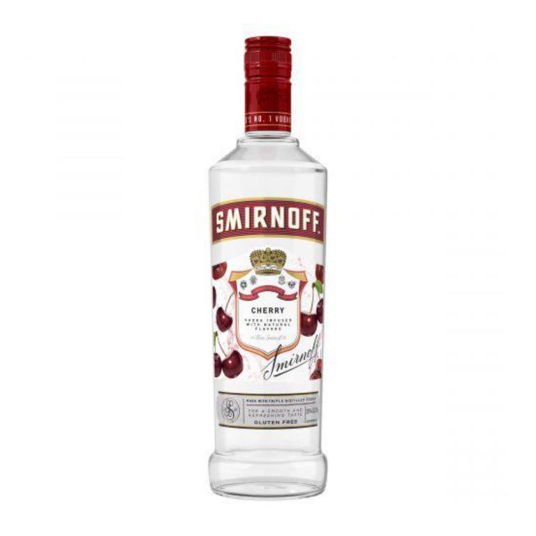 Smirnoff Cherry, 750 ml product packaging