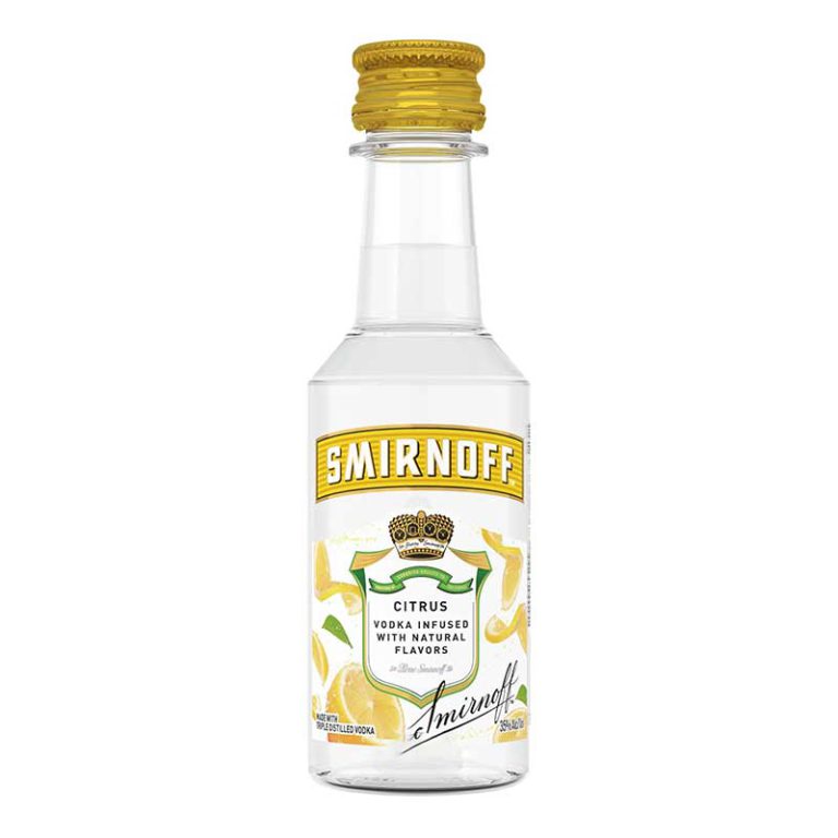 Smirnoff Citrus Vodka, 50 ml, Single package