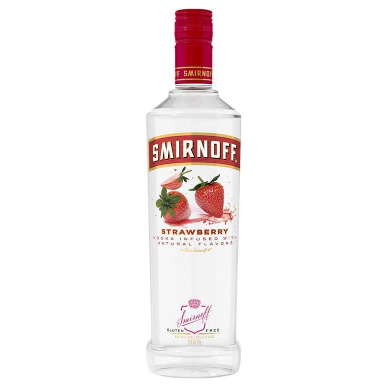 Smirnoff Strawberry, 750 ml product packaging