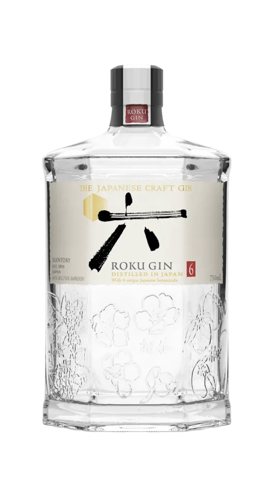 Suntory Roku Gin, 750 ml package