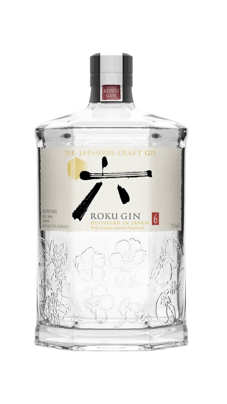 Suntory Roku Gin, 750 ml package