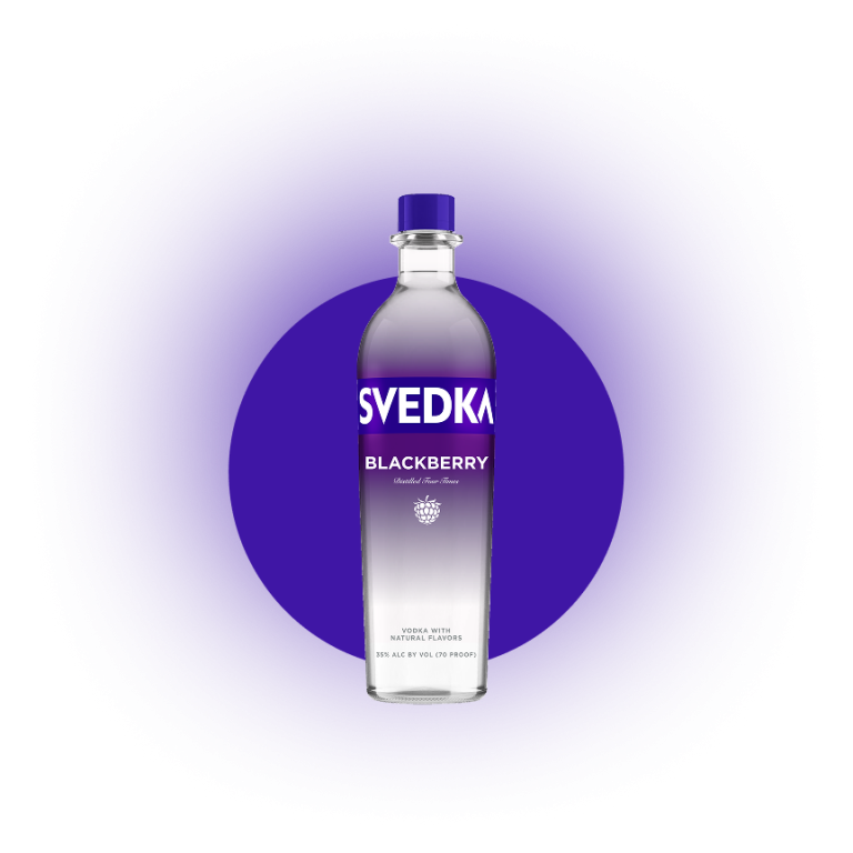 SVEDKA Blackberry Vodka, 750 ml package