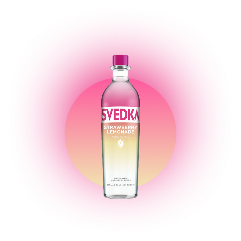SVEDKA Strawberry Lemonade Vodka, 750 ml package