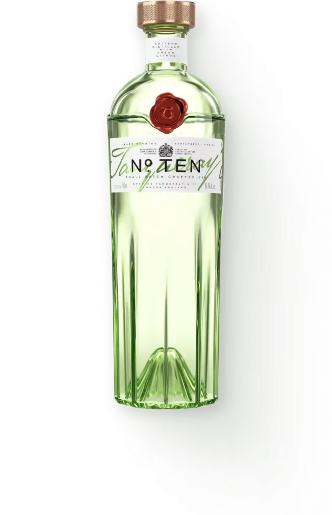 Tanqueray No. Ten Gin, 750 ml package