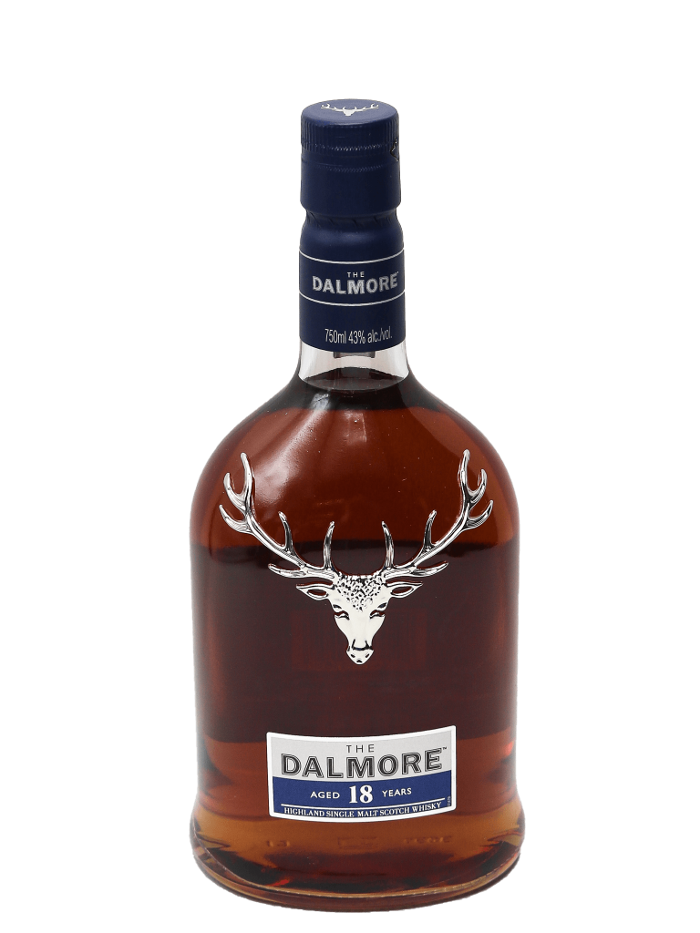 The Dalmore 18 Year Single Malt Scotch Whisky, 750 ml product packaging