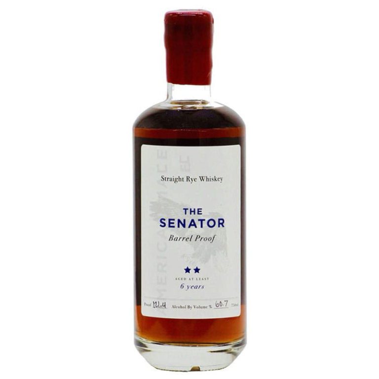 The Senator 6 Year Rye, 750 ml product packaging