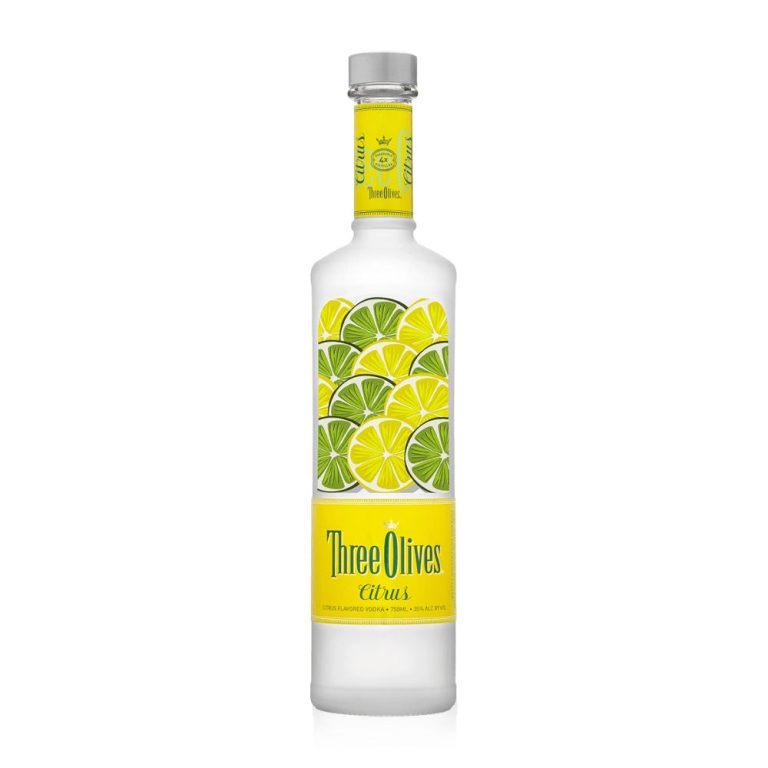 Three Olives Citrus, 750 ml product packaging