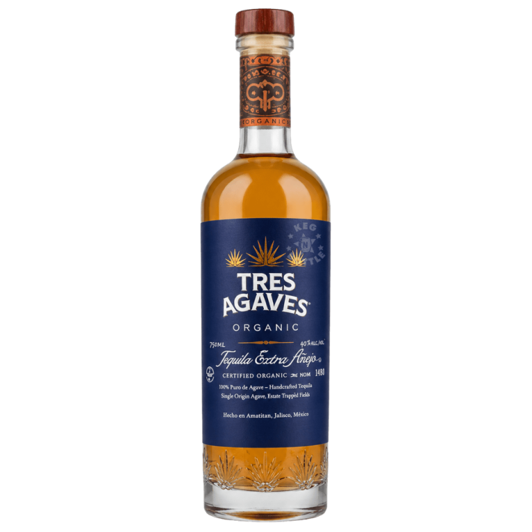 Tres Agaves Extra Anejo, 750 ml product packaging