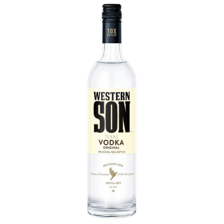Western Son Vodka, 750 ml product packaging